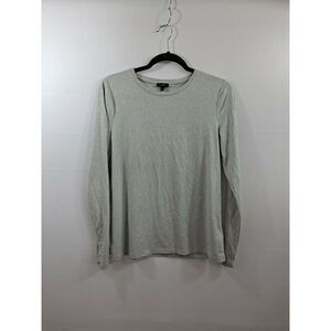 Talbots Ladies Pullover Top NWOT.   Silver, Size Medium.